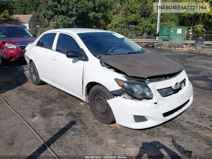 TOYOTA COROLLA 2010, VIN 1NXBU4EE6AZ221164