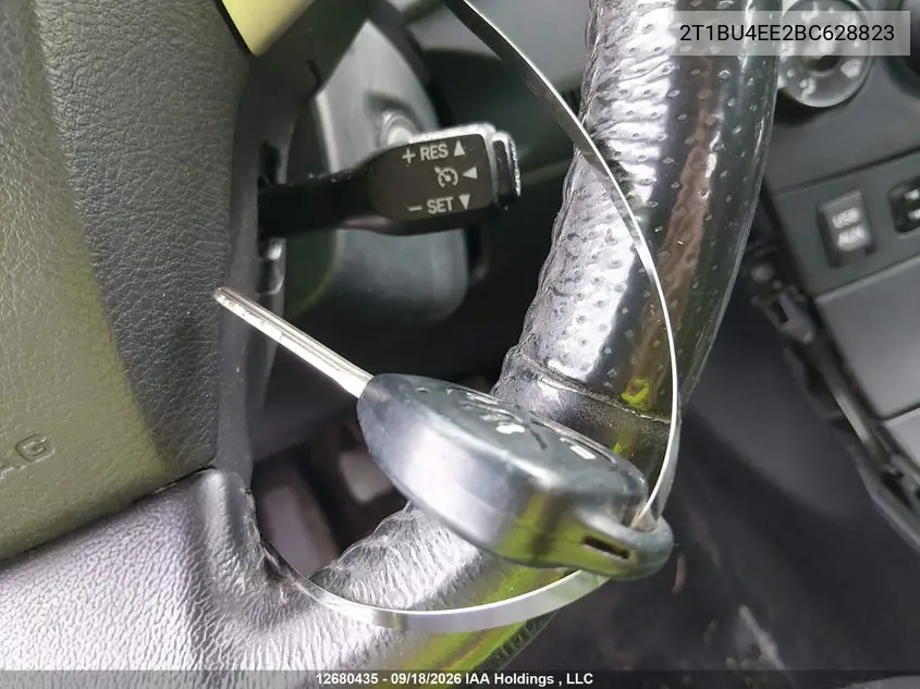 2011 TOYOTA COROLLA VIN 2T1BU4EE2BC628823 — фото 11