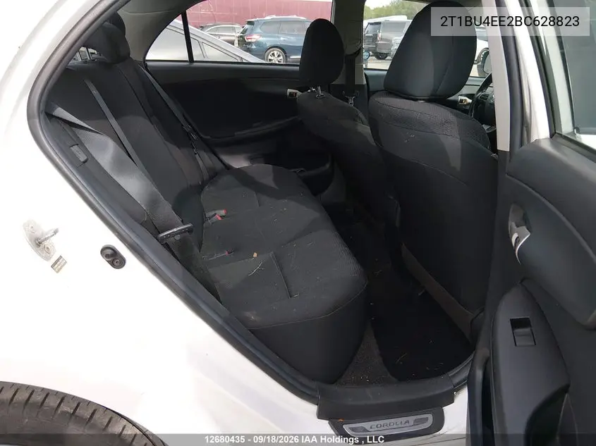 2011 TOYOTA COROLLA VIN 2T1BU4EE2BC628823 — фото 8
