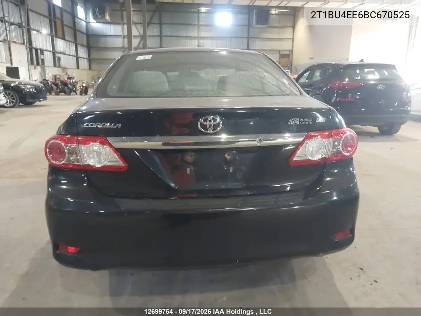 2011 TOYOTA COROLLA VIN 2T1BU4EE6BC670525 — фото 17
