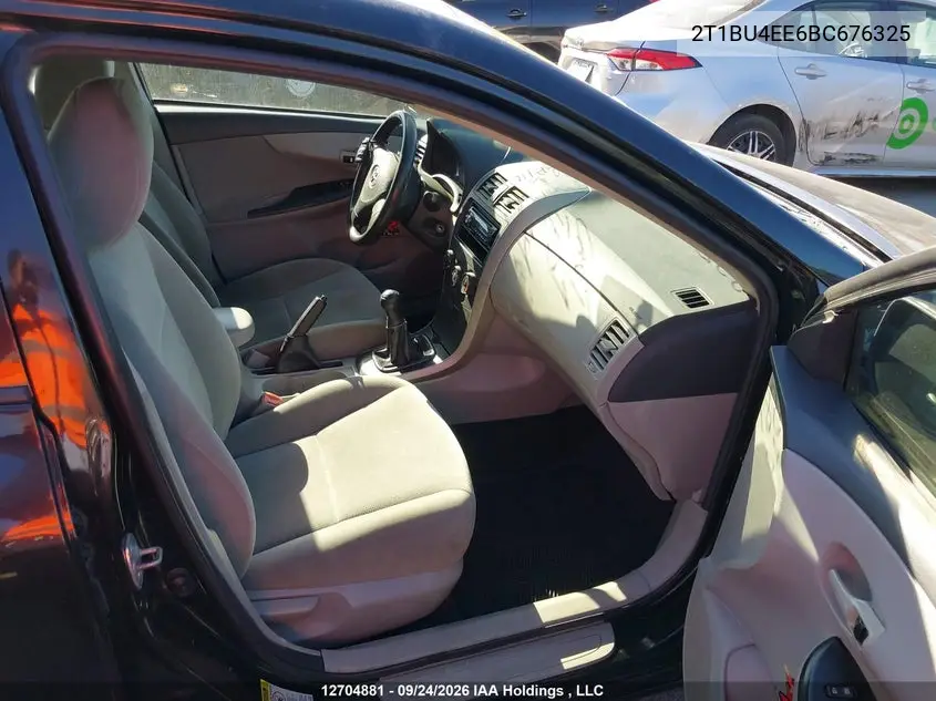 2011 TOYOTA COROLLA VIN 2T1BU4EE6BC676325 — фото 5
