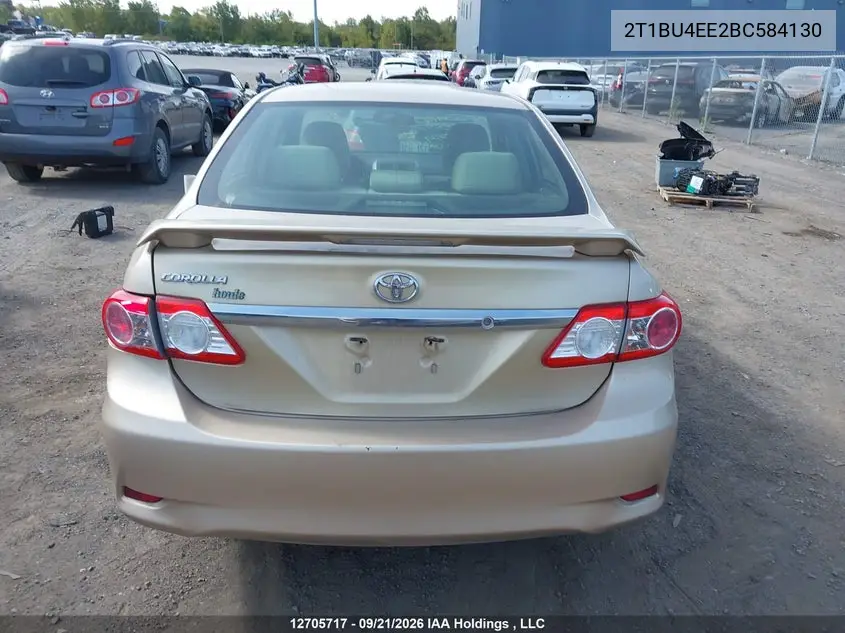 2011 TOYOTA COROLLA VIN 2T1BU4EE2BC584130 — фото 16