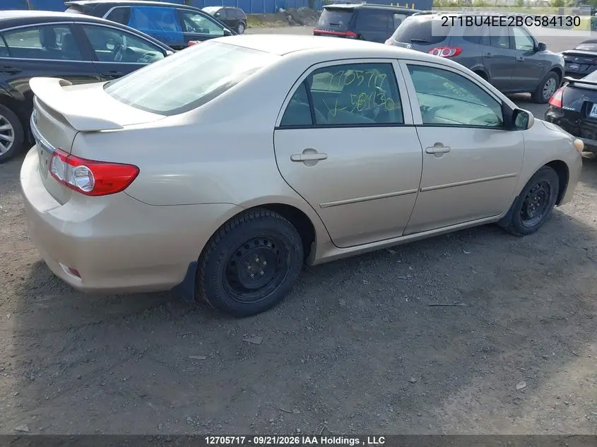 2011 TOYOTA COROLLA VIN 2T1BU4EE2BC584130 — фото 4