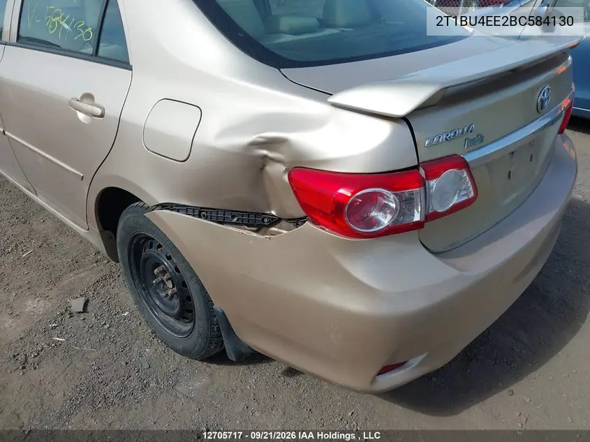 2011 TOYOTA COROLLA VIN 2T1BU4EE2BC584130 — фото 6
