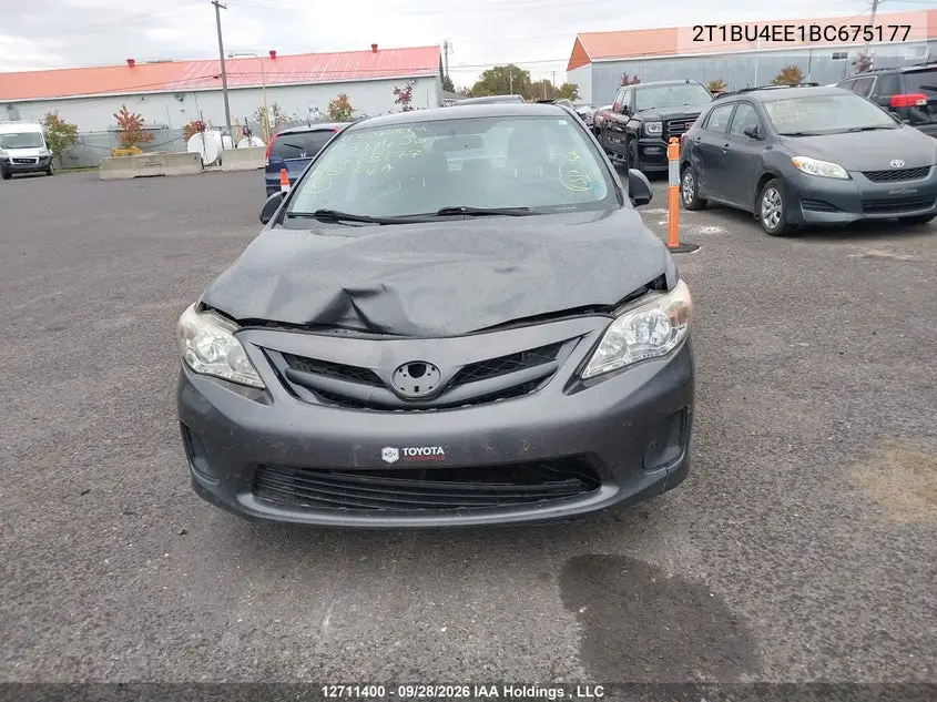 2011 TOYOTA COROLLA VIN 2T1BU4EE1BC675177 — фото 12