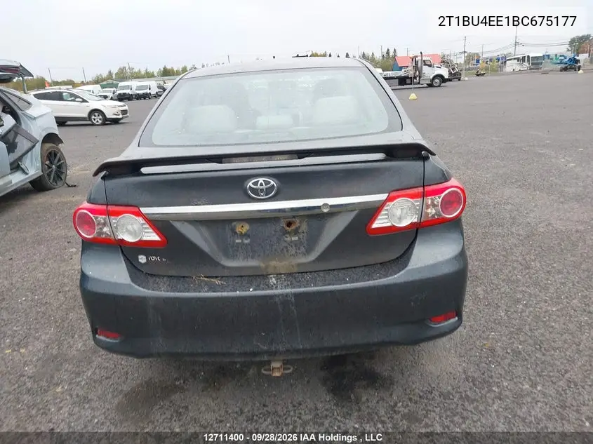 2011 TOYOTA COROLLA VIN 2T1BU4EE1BC675177 — фото 16