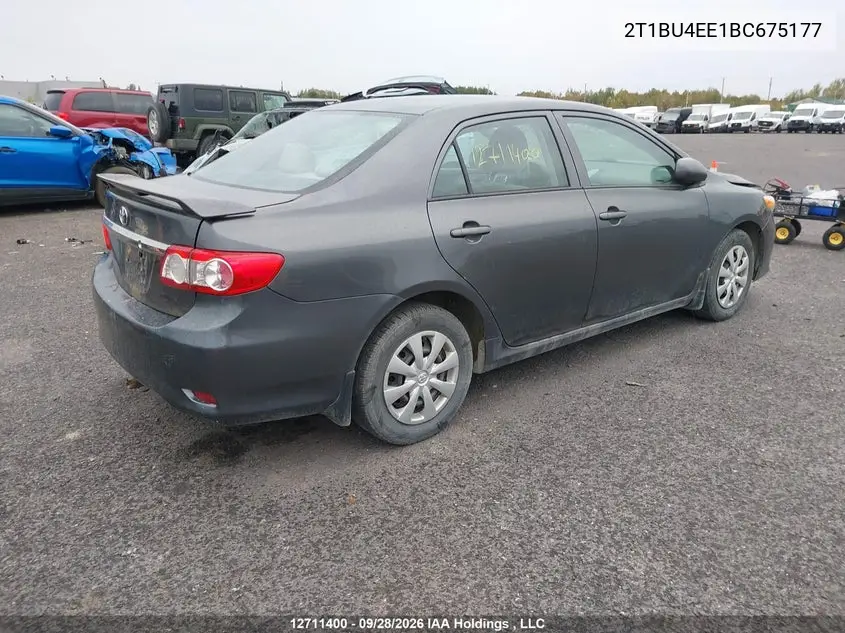 2011 TOYOTA COROLLA VIN 2T1BU4EE1BC675177 — фото 4