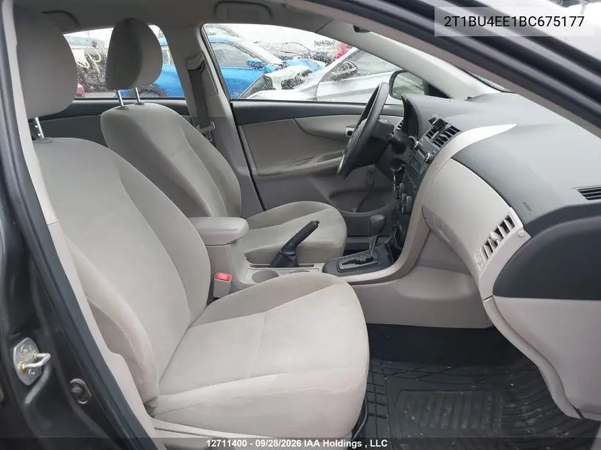 2011 TOYOTA COROLLA VIN 2T1BU4EE1BC675177 — фото 5