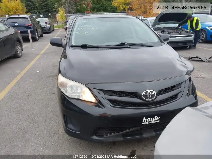 2011 TOYOTA COROLLA VIN 2T1BU4EE5BC667955 — фото 12