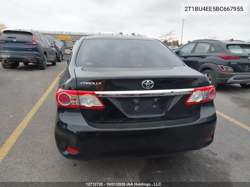 2011 TOYOTA COROLLA VIN 2T1BU4EE5BC667955 — фото 16