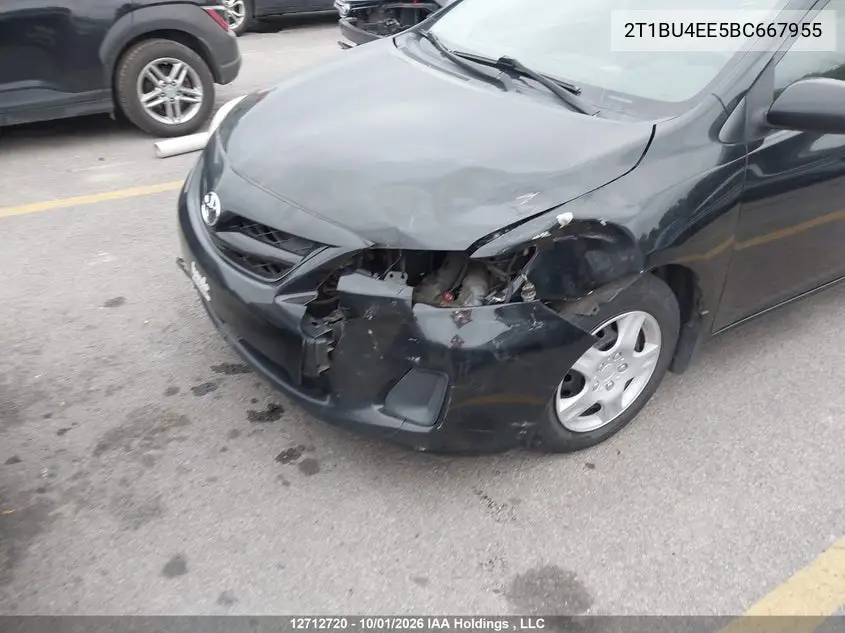 2011 TOYOTA COROLLA VIN 2T1BU4EE5BC667955 — фото 6