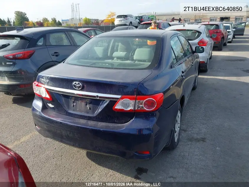2011 TOYOTA COROLLA VIN 2T1BU4EEXBC640850 — фото 16