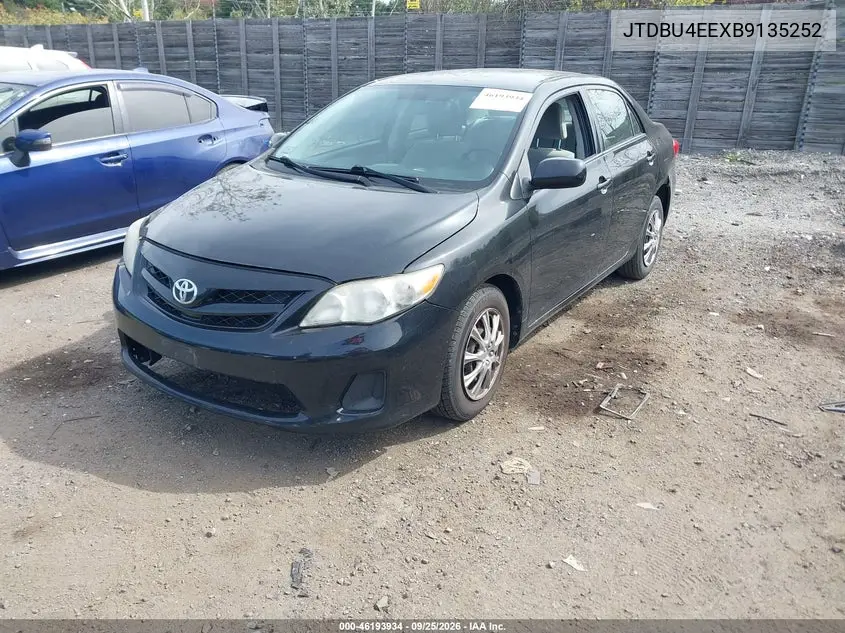 2011 TOYOTA COROLLA VIN JTDBU4EEXB9135252 — фото 2