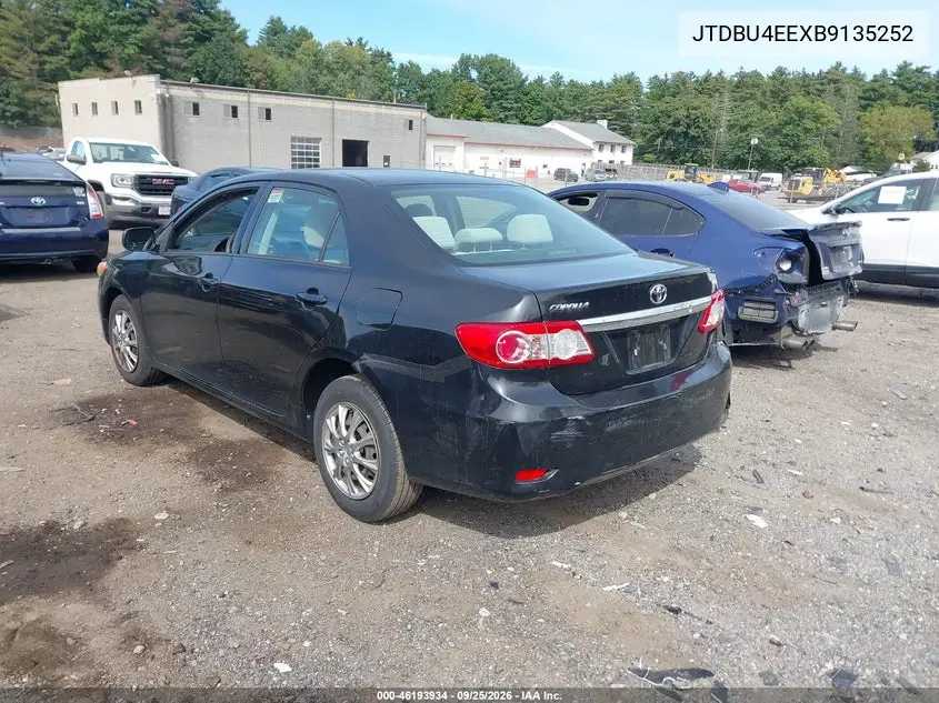 2011 TOYOTA COROLLA VIN JTDBU4EEXB9135252 — фото 3
