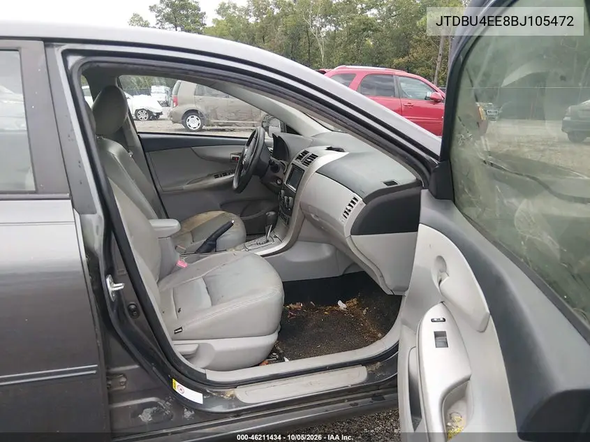 2011 TOYOTA COROLLA VIN JTDBU4EE8BJ105472 — фото 5