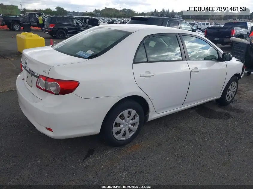 2011 TOYOTA COROLLA VIN JTDBU4EE7B9148153 — фото 4