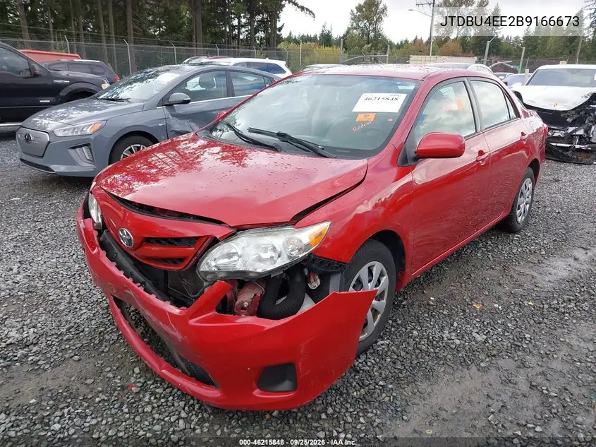 2011 TOYOTA COROLLA VIN JTDBU4EE2B9166673 — фото 2