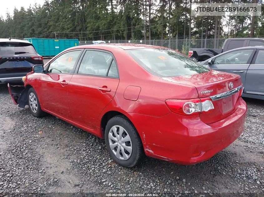 2011 TOYOTA COROLLA VIN JTDBU4EE2B9166673 — фото 3