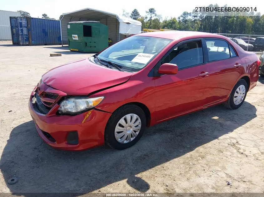 2011 TOYOTA COROLLA VIN 2T1BU4EE6BC609014 — фото 2
