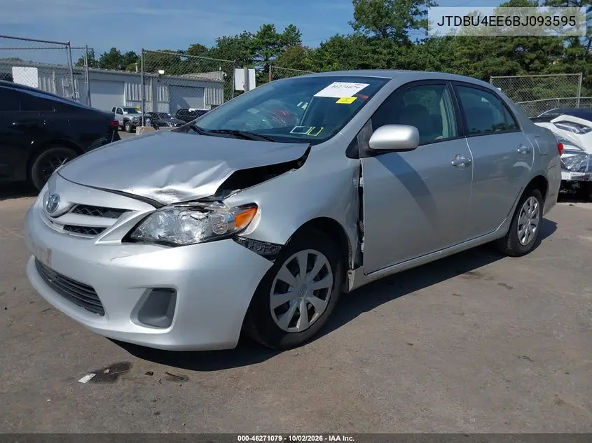 2011 TOYOTA COROLLA VIN JTDBU4EE6BJ093595 — фото 2