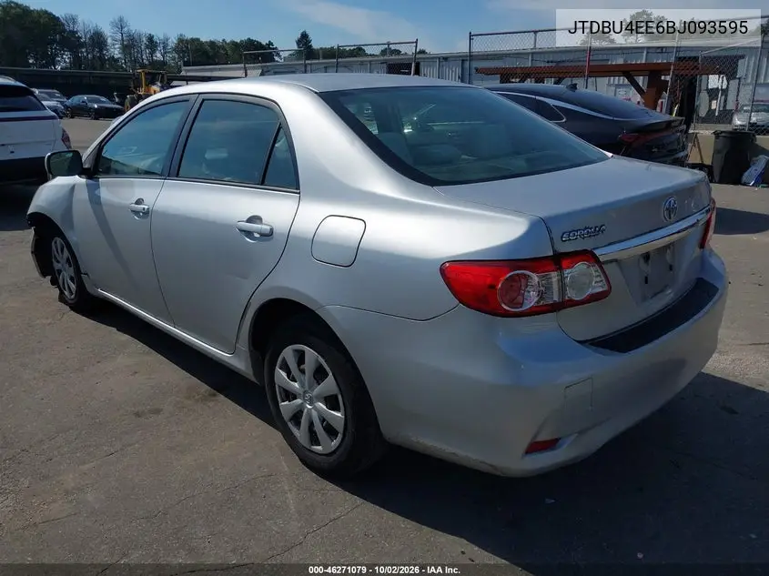 2011 TOYOTA COROLLA VIN JTDBU4EE6BJ093595 — фото 3