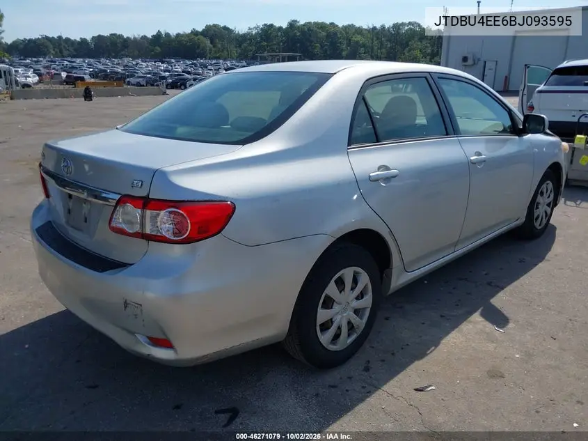 2011 TOYOTA COROLLA VIN JTDBU4EE6BJ093595 — фото 4