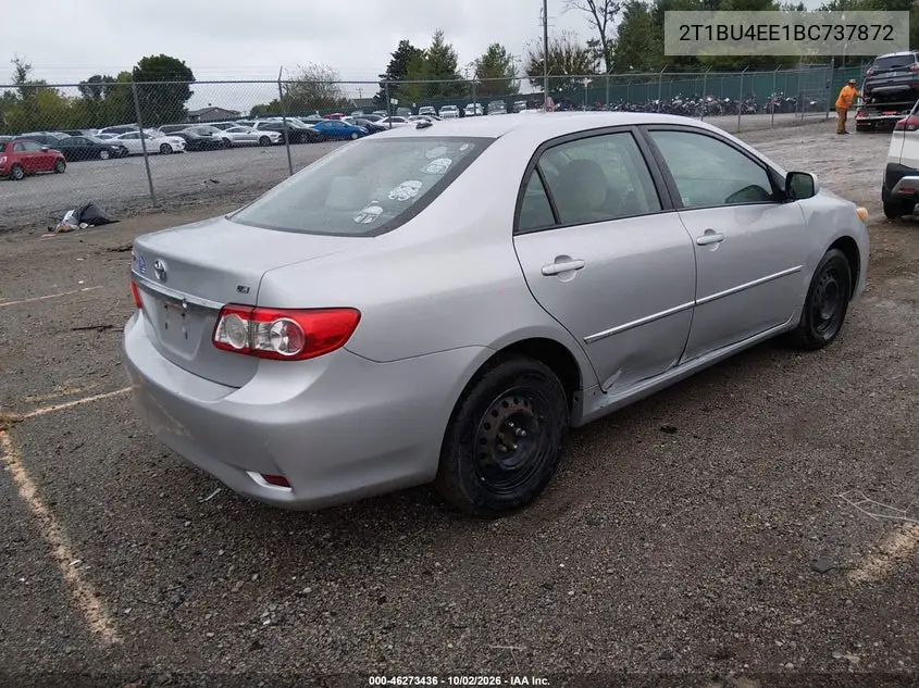 2011 TOYOTA COROLLA VIN 2T1BU4EE1BC737872 — фото 4