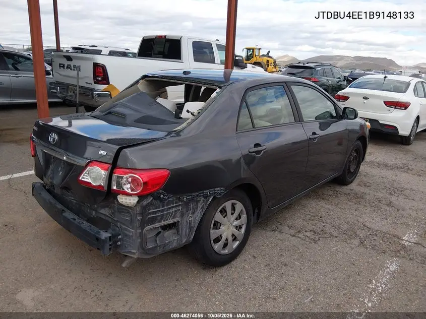 2011 TOYOTA COROLLA VIN JTDBU4EE1B9148133 — фото 4