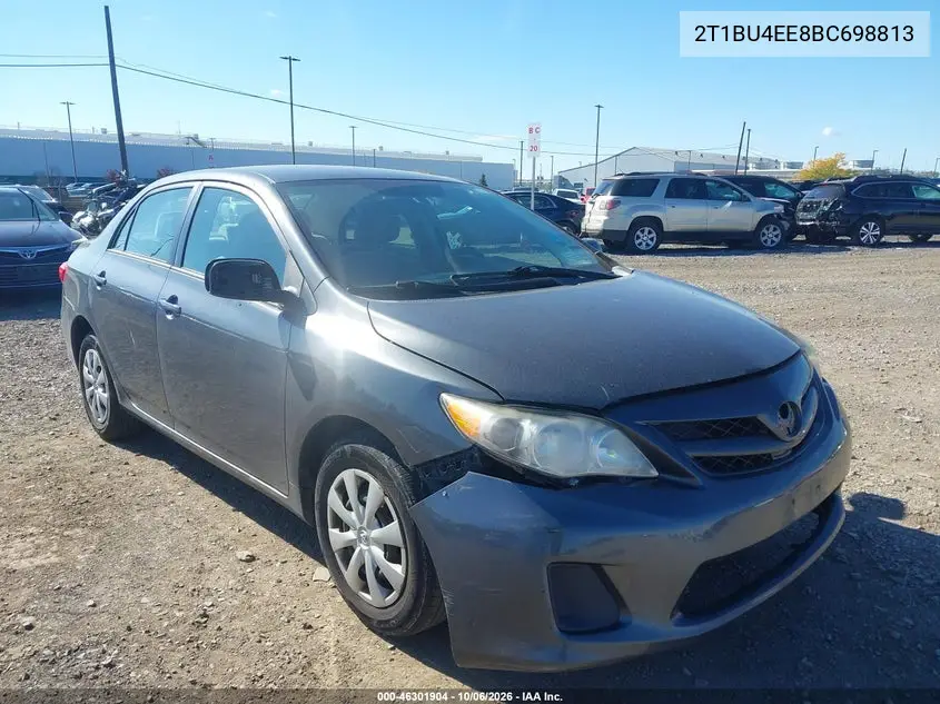 2011 TOYOTA COROLLA VIN 2T1BU4EE8BC698813 — фото 12