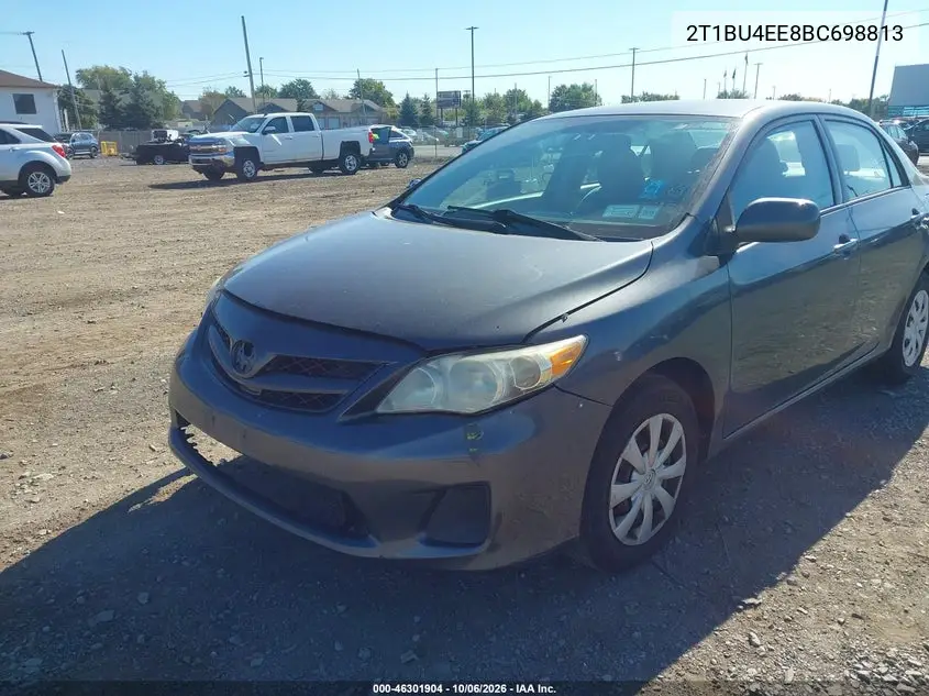 2011 TOYOTA COROLLA VIN 2T1BU4EE8BC698813 — фото 6