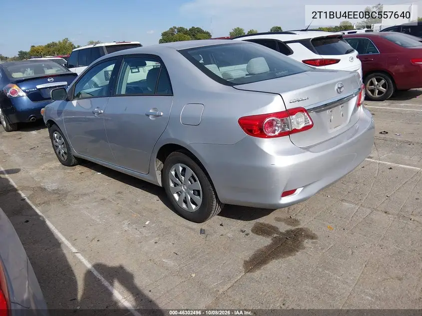 2011 TOYOTA COROLLA VIN 2T1BU4EE0BC557640 — фото 3