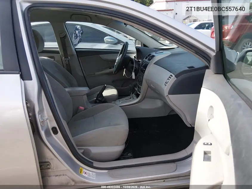 2011 TOYOTA COROLLA VIN 2T1BU4EE0BC557640 — фото 5