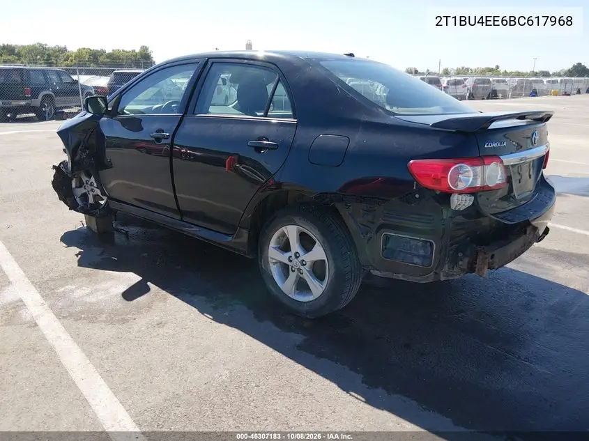 2011 TOYOTA COROLLA VIN 2T1BU4EE6BC617968 — фото 3