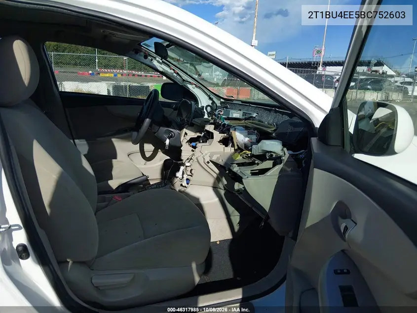 2011 TOYOTA COROLLA VIN 2T1BU4EE5BC752603 — фото 5