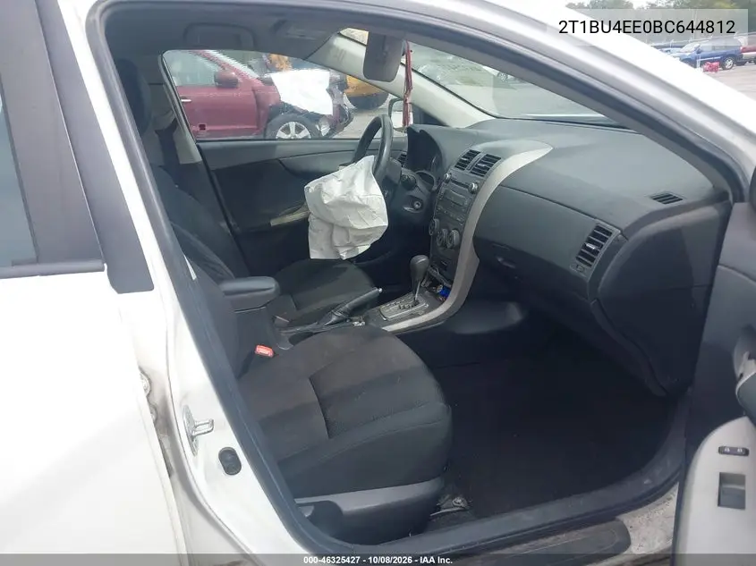 2011 TOYOTA COROLLA VIN 2T1BU4EE0BC644812 — фото 5