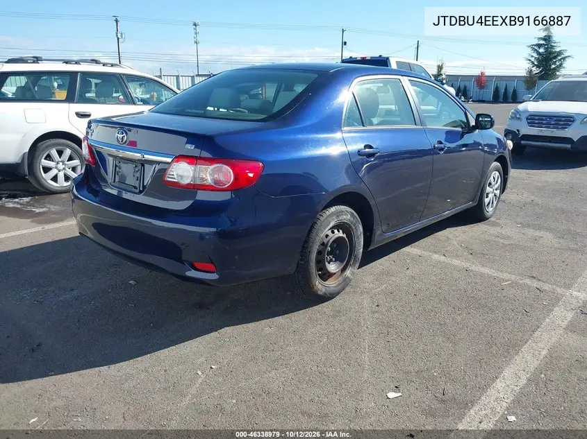 2011 TOYOTA COROLLA VIN JTDBU4EEXB9166887 — фото 4