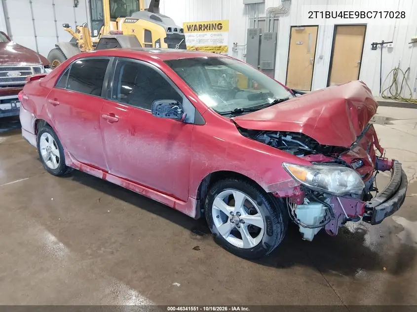 TOYOTA COROLLA 2011, VIN 2T1BU4EE9BC717028