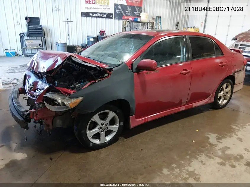 2011 TOYOTA COROLLA VIN 2T1BU4EE9BC717028 — фото 2