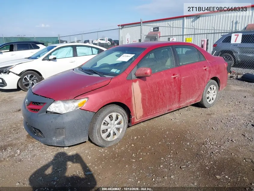 2011 TOYOTA COROLLA VIN 2T1BU4EE9BC668333 — фото 2