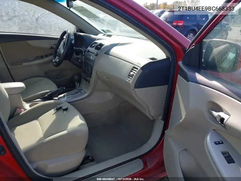 2011 TOYOTA COROLLA VIN 2T1BU4EE9BC668333 — фото 5