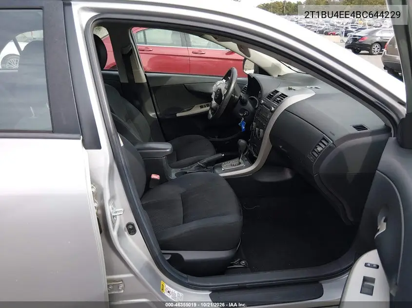 2011 TOYOTA COROLLA VIN 2T1BU4EE4BC644229 — фото 5