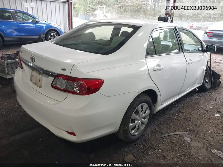 2011 TOYOTA COROLLA VIN JTDBU4EEXBJ096984 — фото 4