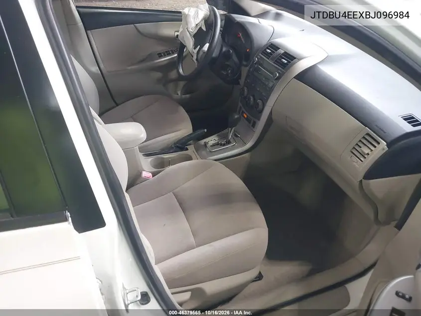 2011 TOYOTA COROLLA VIN JTDBU4EEXBJ096984 — фото 5