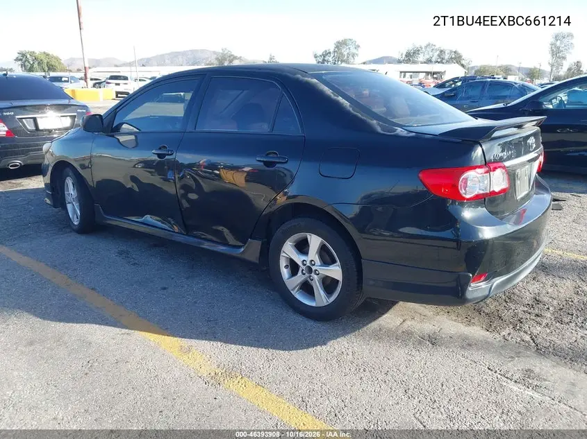 2011 TOYOTA COROLLA VIN 2T1BU4EEXBC661214 — фото 3