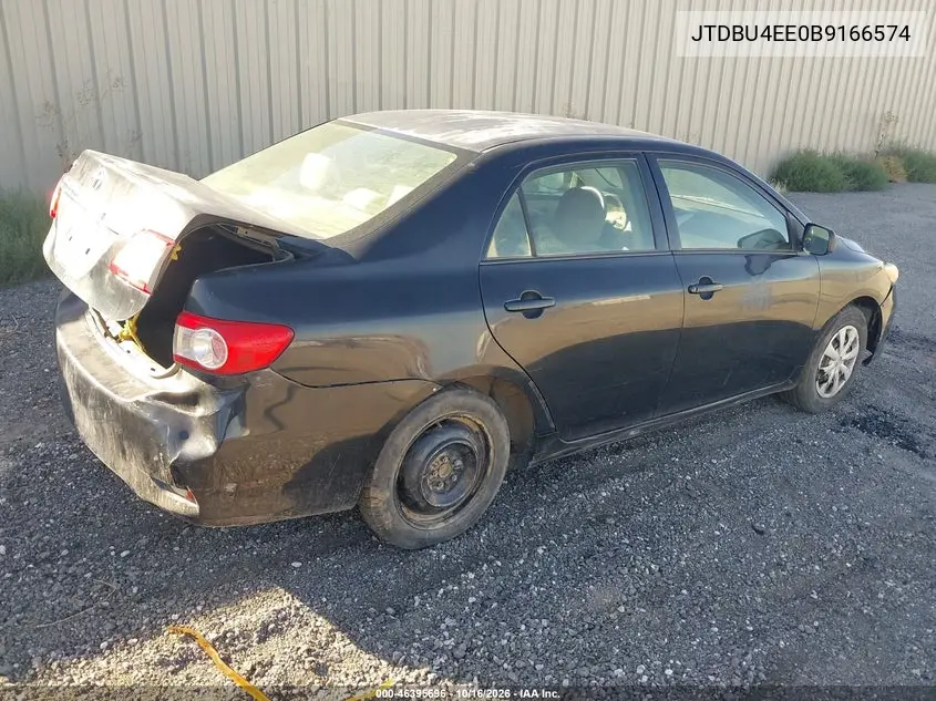 2011 TOYOTA COROLLA VIN JTDBU4EE0B9166574 — фото 4
