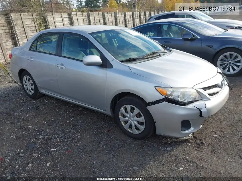 TOYOTA COROLLA 2011, VIN 2T1BU4EE9BC719734