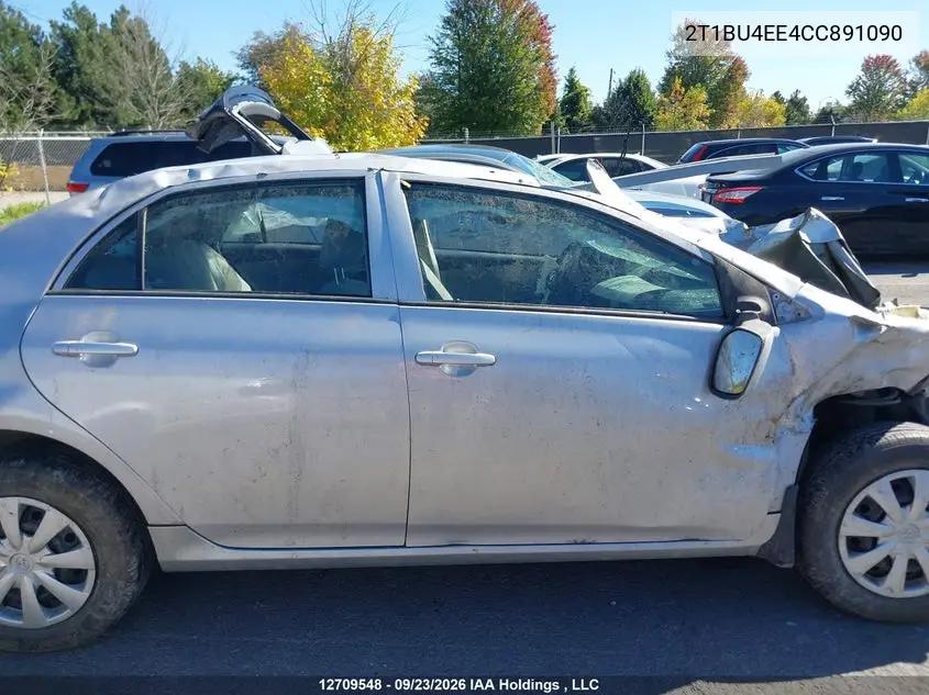 2012 TOYOTA COROLLA VIN 2T1BU4EE4CC891090 — фото 14