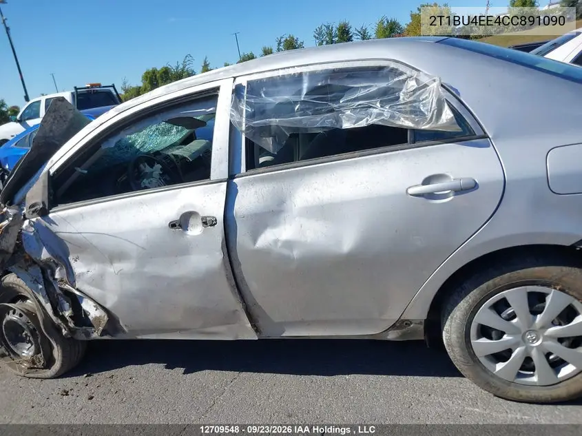 2012 TOYOTA COROLLA VIN 2T1BU4EE4CC891090 — фото 15