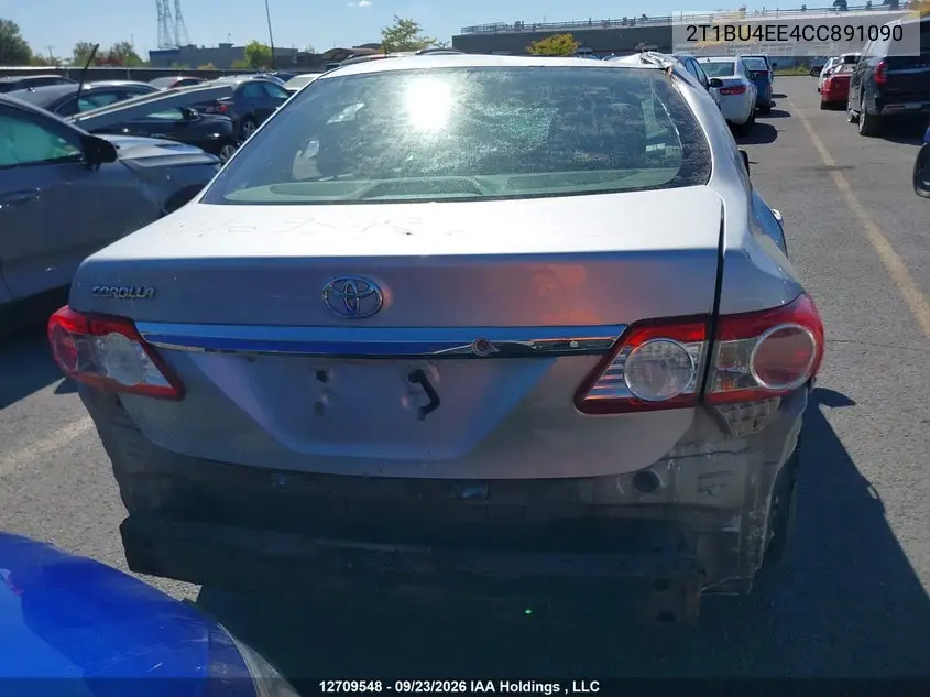 2012 TOYOTA COROLLA VIN 2T1BU4EE4CC891090 — фото 17