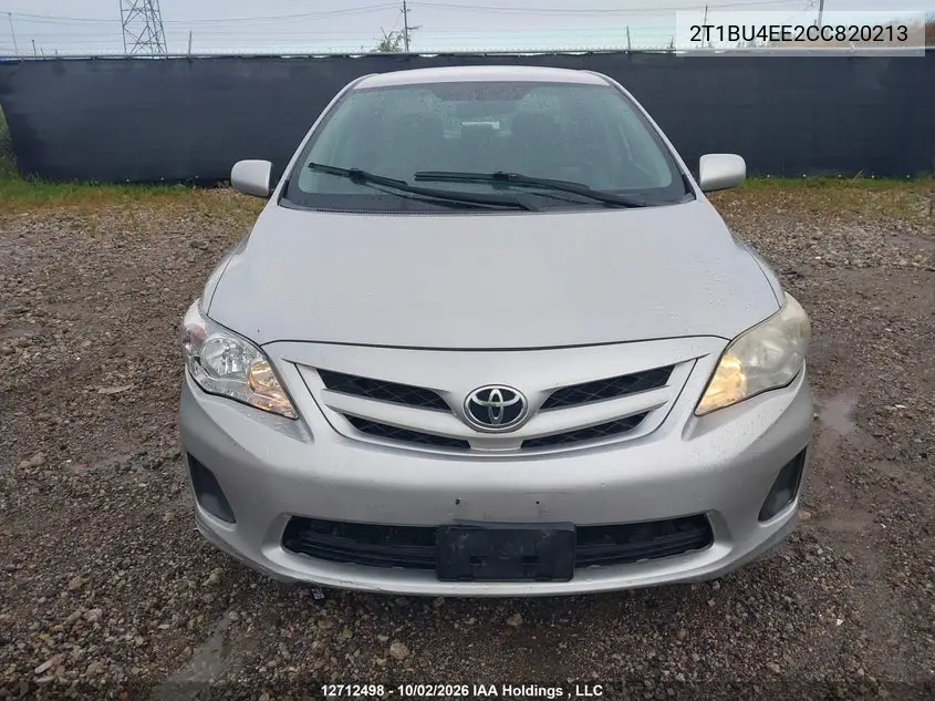 2012 TOYOTA COROLLA VIN 2T1BU4EE2CC820213 — фото 13